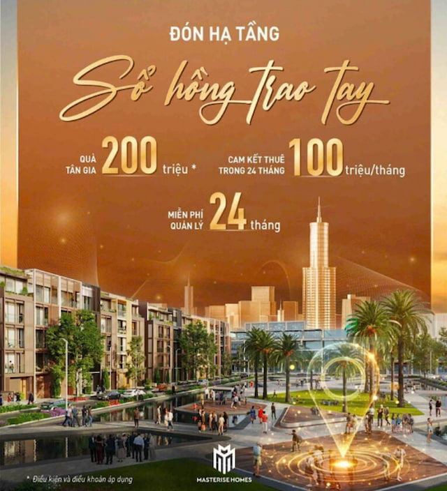 Chương trình ưu đãi nhà phố The Global City