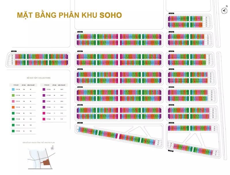 Khám phá mặt bằng The Global City khu nhà phố